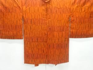 未使用品　絞り変わり横段模様羽織